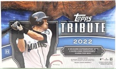 2022 Topps Tribute MLB Baseball Hobby Box